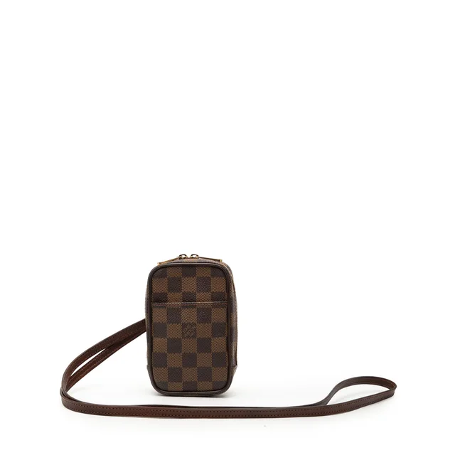 Brown Louis Vuitton Damier Ebene Etui Okapi GM Crossbody Bag in Brown Canvas from Designer Revival, photo 1 of 1