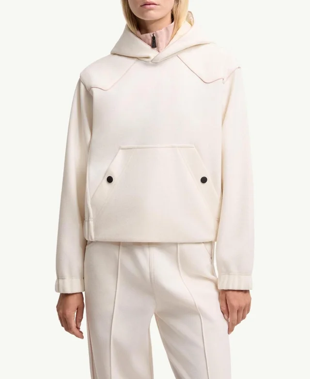 Moncler Grenoble Interlock Long-Sleeved Hoodie, photo 2 of 6 from SENSER