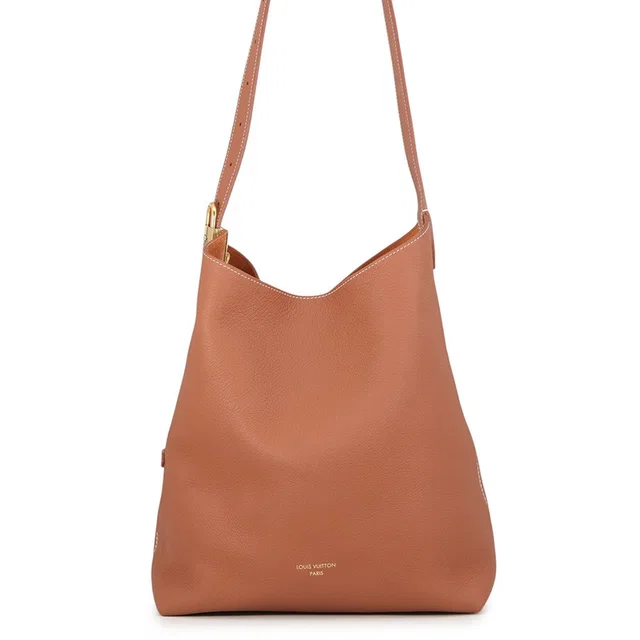 Louis Vuitton Lowkey Hobo CognacM24974 Grained Calf Leather Size MM in Calfskin from GALLERY RARE