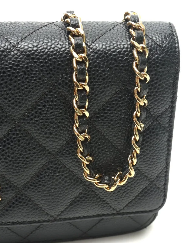 Chanel Caviar Wallet On Chain Bag in Caviar leather from A Retro Tale, photo 8 of 12