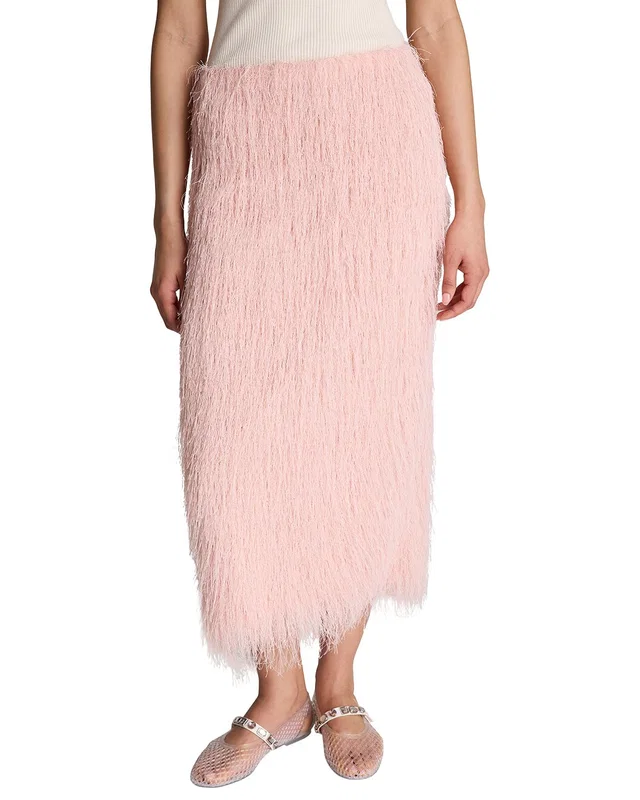 Kenneth Cole Pull-On Center Back Slit Midi Skirt, image 1 of 1 from Rue La La