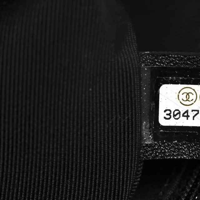Quilted Large Chanel 19 Flap Black Silver Ecru in Black Tweed from FASHIONPHILE, photo 7 of 11