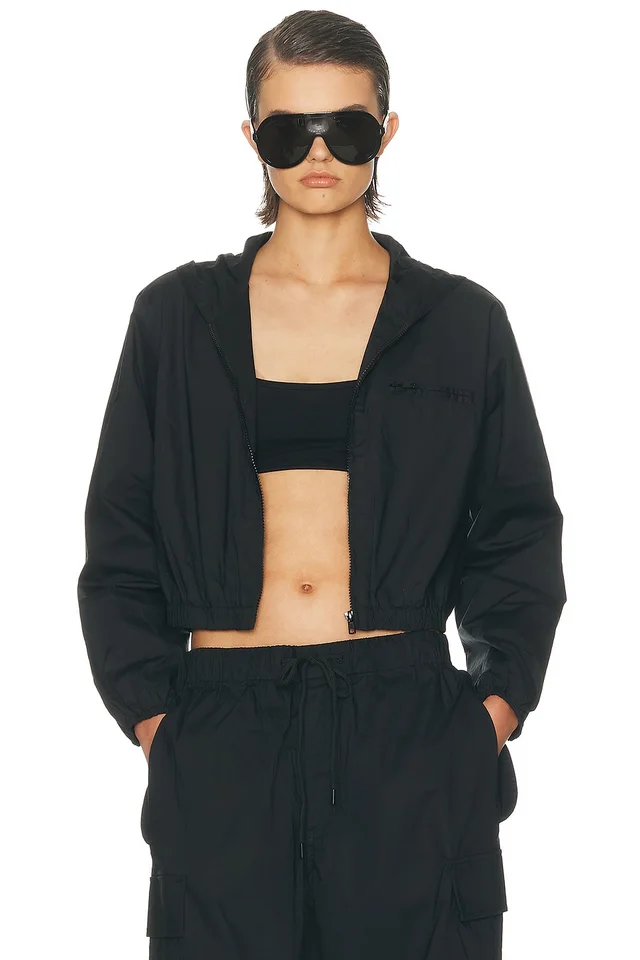 SKIMS Boyfriend Fleece Zip Up Hoodie from FWRD, photo 1 of 1
