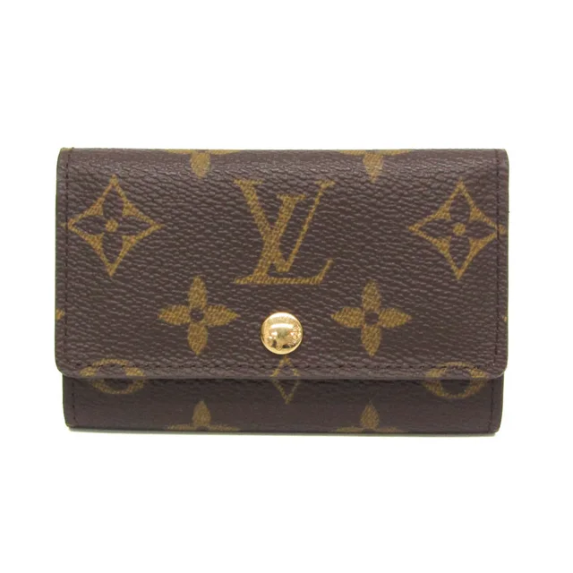 Louis Vuitton Key Holder 6 M62630 Men,Women Monogram Key Case Brown in Brown Monogram from Elady