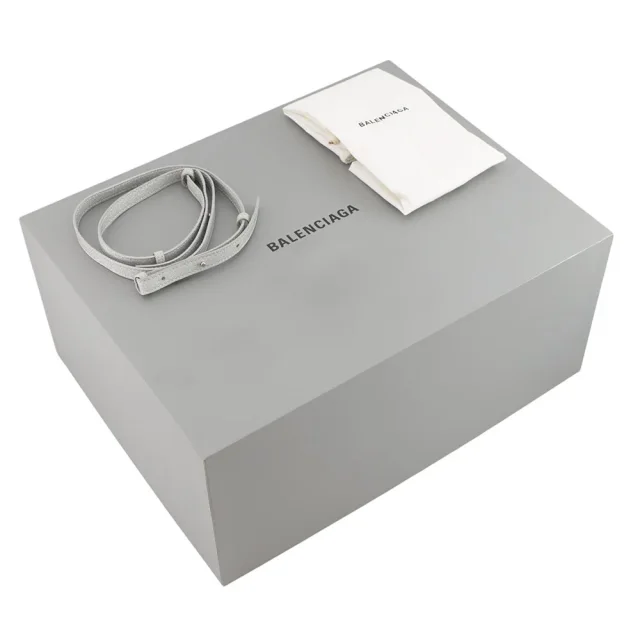 Balenciaga Everyday North South Silver/Pink672793 Leather Size XS in Silver Leather from GALLERY RARE, photo 15 of 15