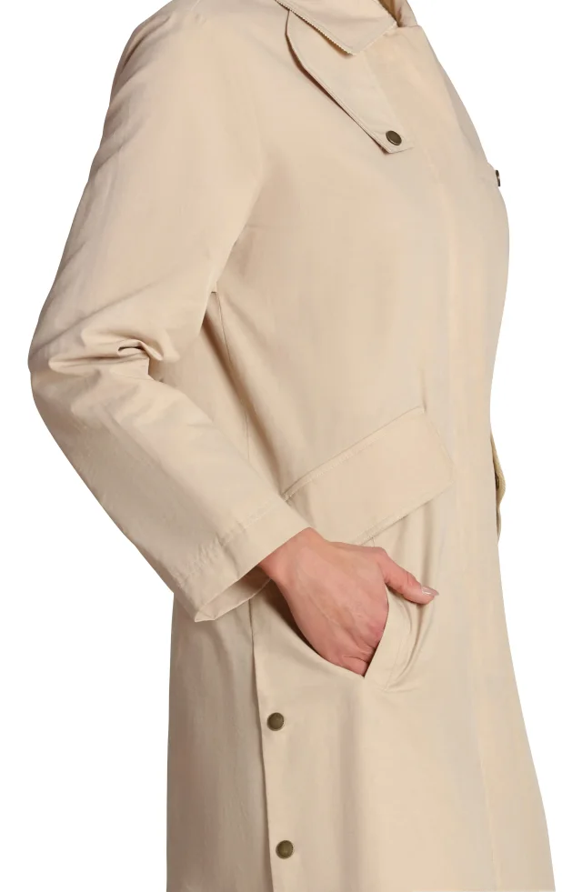 Avec Les Filles Side Snap Cotton Blend Barn Coat, photo 4 of 6 from Nordstrom Rack