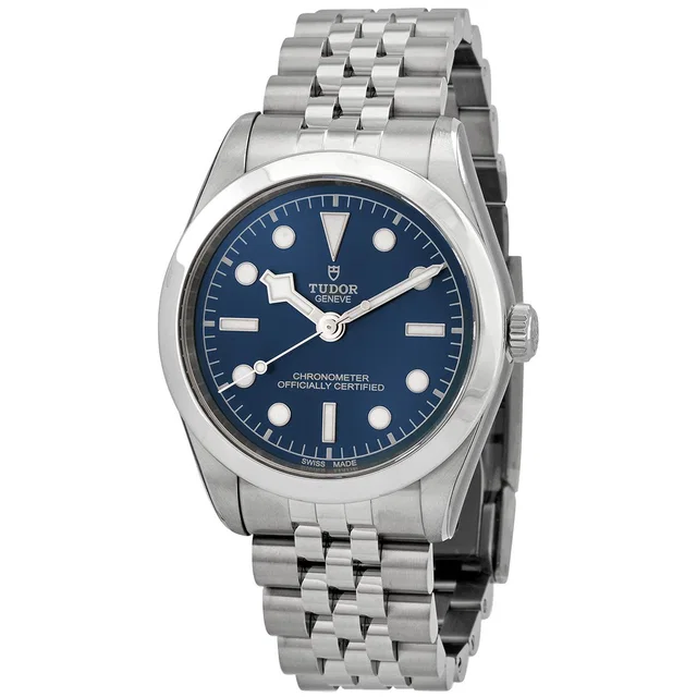 Tudor Black Bay 36 Automatic Chronometer Blue Dial Unisex Watch M79640-0002 in blue|silver|black|gray from Jomashop.com