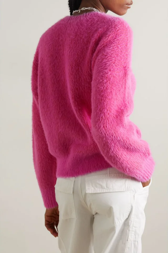 Stella McCartney Brushed-Knit Crew-Neck Sweater, photo 3 of 4 from THE OUTNET