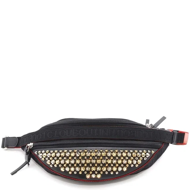 Christian Louboutin Body Bum Crossbody Belt Bag Studded Spike Studs Waist Black in black from Poshmark