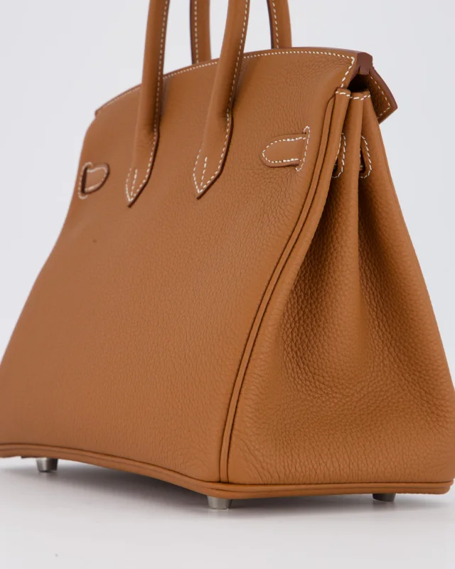Hermès Birkin 25 Retourne Bag in Gold Togo leather from Sellier, photo 12 of 21