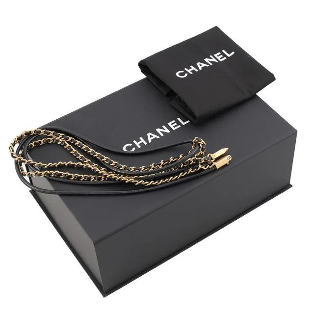 Chanel CHANEL22 ChainShoulder Bag BlackAS3980 Caviar Leather Size Mini in Caviar leather from GALLERY RARE, photo 8 of 8