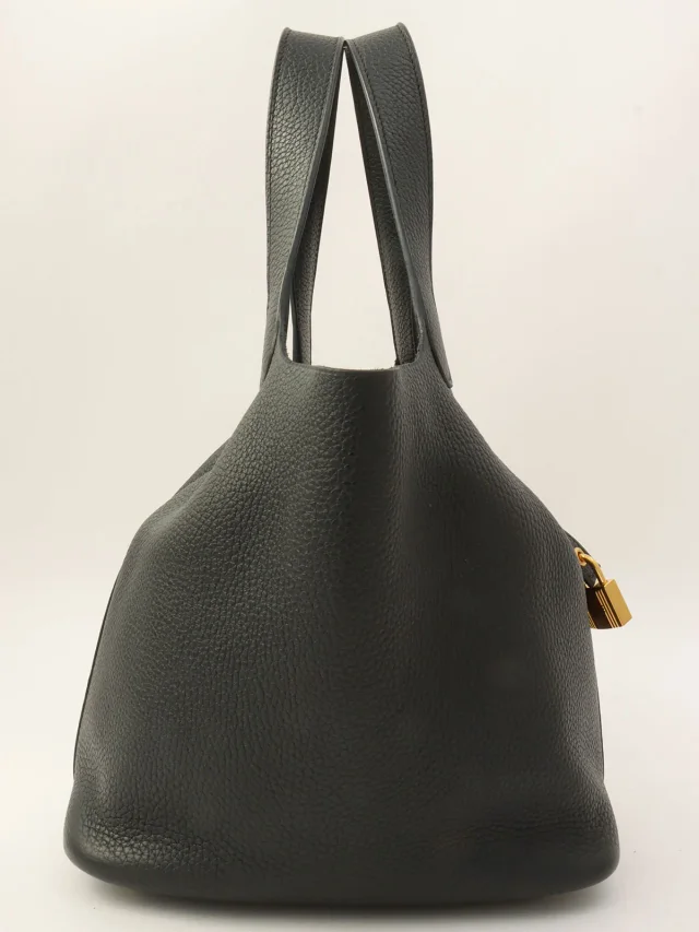 Hermès 2021年製 ピコタンロックMM ブラック from VINTAGE QOO TOKYO, photo 3 of 4