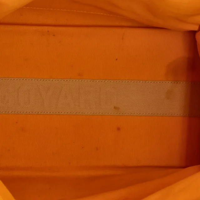 Goyard Saint Leger Briefcase Backpack Coated Canvas in brown|red Coated canvas from Rebag, photo 5 of 8