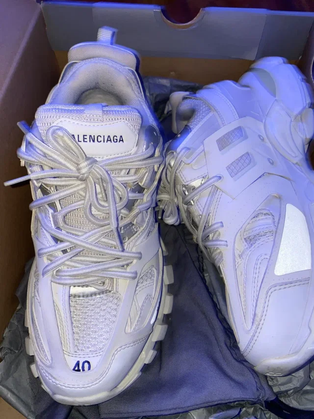 Balenciaga Balanciaga Track Runner Shoes in white from Grailed