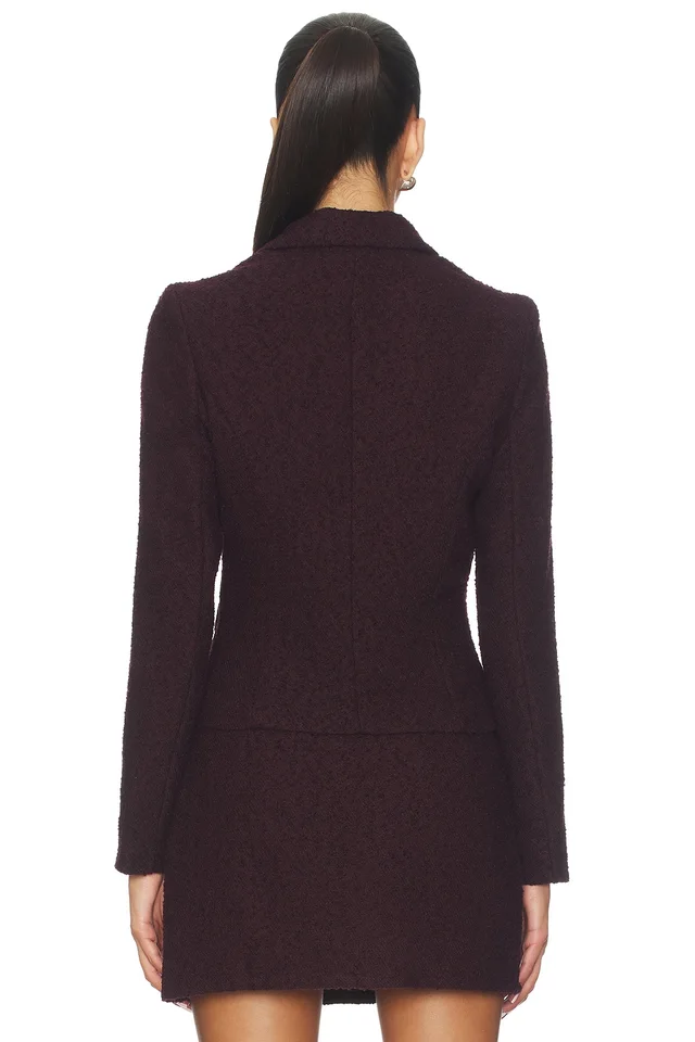 MORE TO COME Nalia Blazer in Plum, photo 3 of 5 from REVOLVE (Canada)