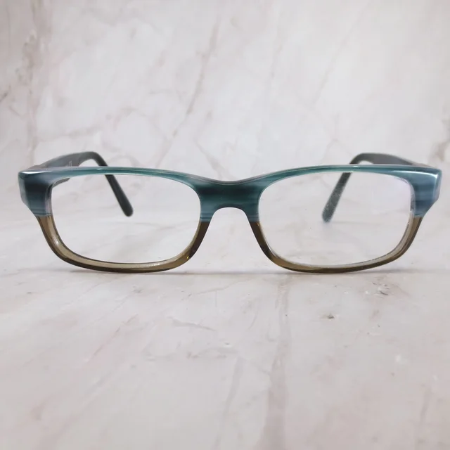 Tods To 5023 089 Blue Grey Tan Marbled Eyeglass Frames 52-17-140 Italy in blue|brown|neutral from Poshmark