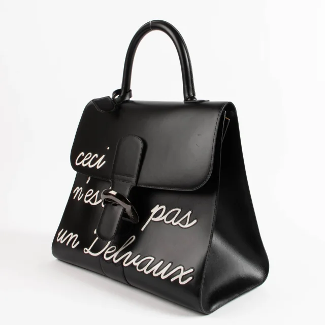 Delvaux Black Box Calf Brillant L'Humour Black Edition in Black Box leather from Labellov, photo 3 of 7