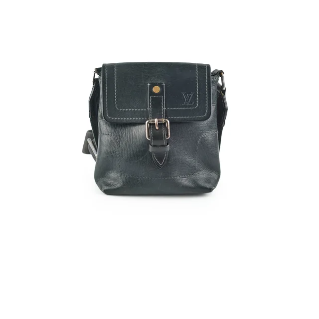 Louis Vuitton Crossbody Bag in Black Leather from The Purse Affair