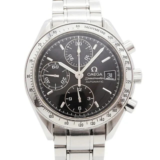 Omega Speedmaster Date 3513.50 Black Dial Men's Watch in gold from Poshmark