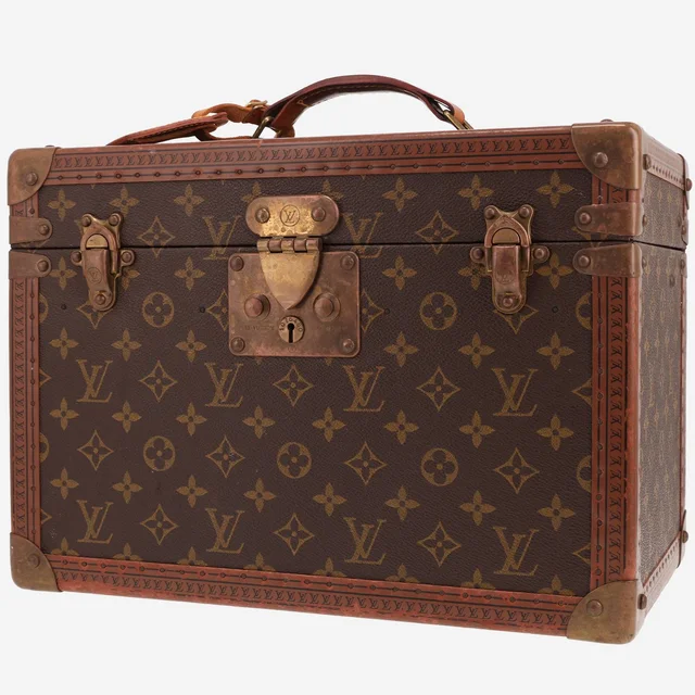 Vanity Louis Vuitton First-aid kit in brown Monogram canvas and brown Lozine from Collector Square