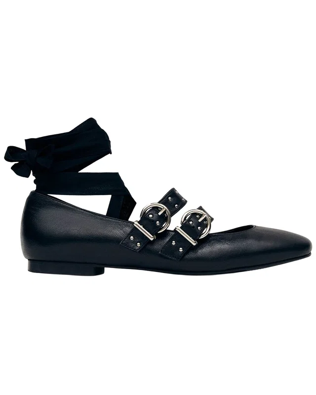 ALOHAS Thekla Leather Ballet Flat, image 1 of 1 from Rue La La
