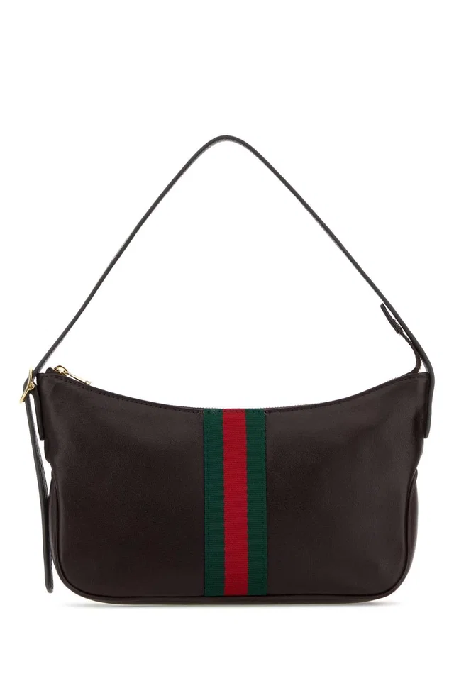 Gucci Lunetta Shoulder Bag — Brown in Brown Leather from HEWI