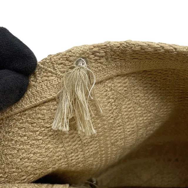 Dior D-BUBBLE Tassel Bucket Bag Beige Canvas in Beige Canvas from GALLERY RARE, photo 7 of 9