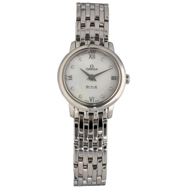 Omega De Ville Prestige 424.10.24.60.55.001 24mm Stainless Steel Watch from H&T