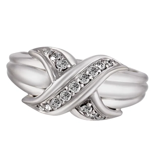 Tiffany & Co. diamond ring 18k white gold in White White Gold from Gray And Sons