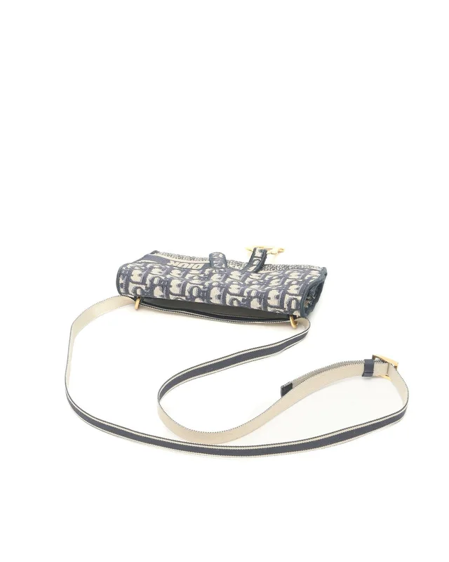 Dior Oblique Slim Saddle Belt Pouch from A Retro Tale, photo 5 of 8