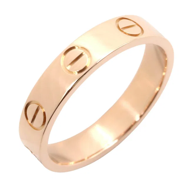 Cartier Mini Love Ring Au750 Ring Size 7.5 from LuxUness