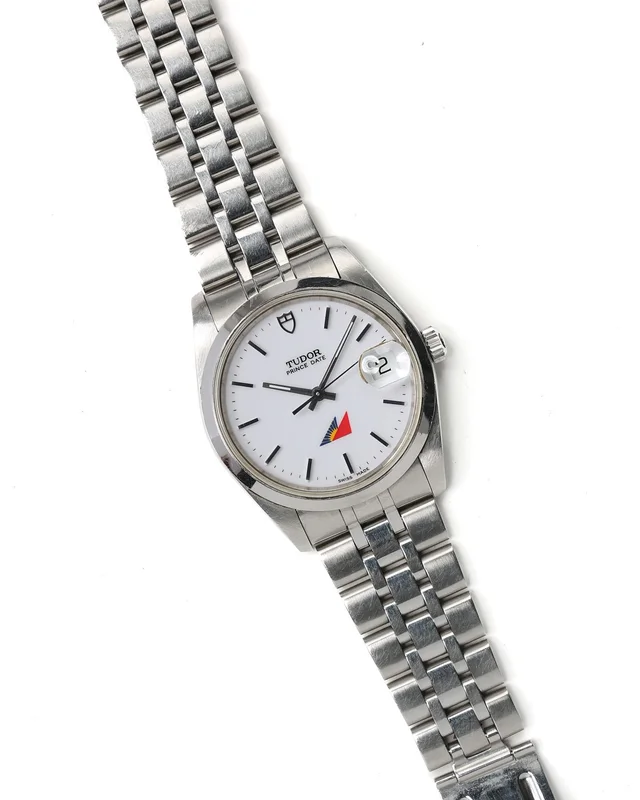 Tudor Prince Date Philippine Airlines 34mm 2005 Full Set Watch from A Retro Tale