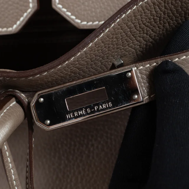 Hermès Birkin 35 Etoupe Togo PHW in Taupe Togo leather from Labellov, photo 12 of 13