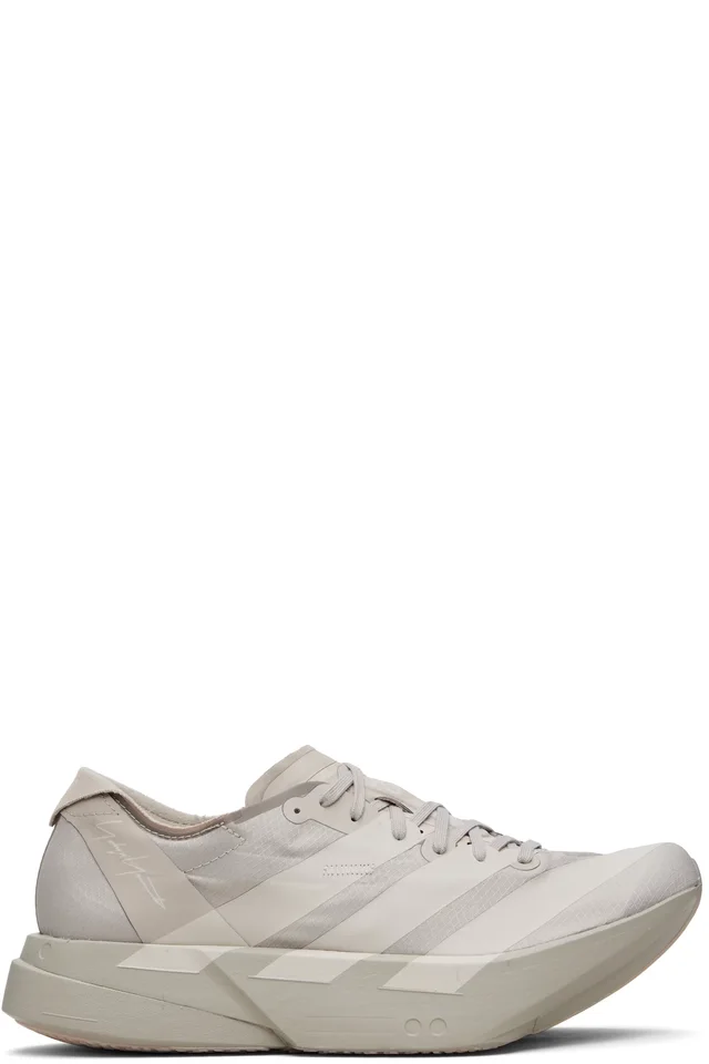 Gray Adios Pro 4 Sneakers