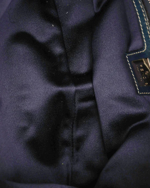 Fendi Zucchino Half Moon Bag in Canvas from A Retro Tale, photo 8 of 9
