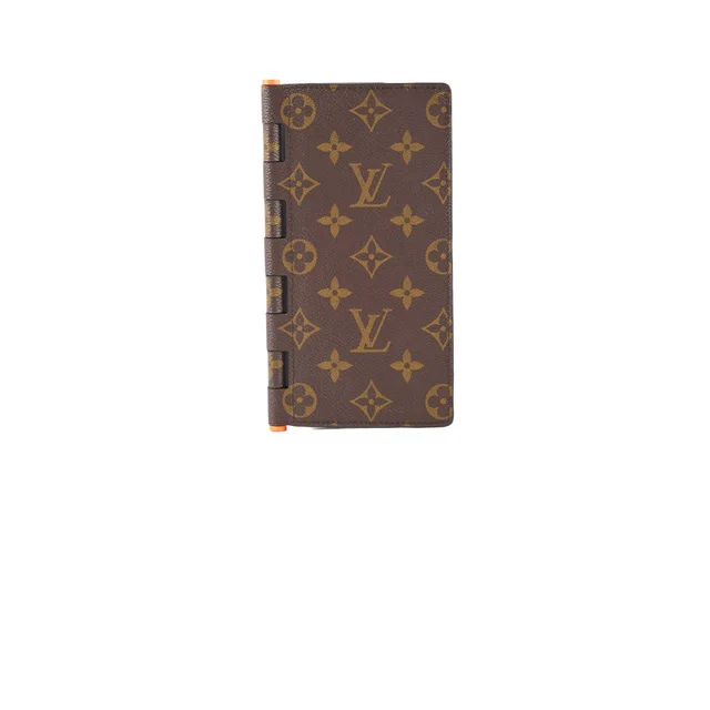 Louis Vuitton Brazza Wallet Hinge Monogram Solar Ray in Canvas from The Purse Affair