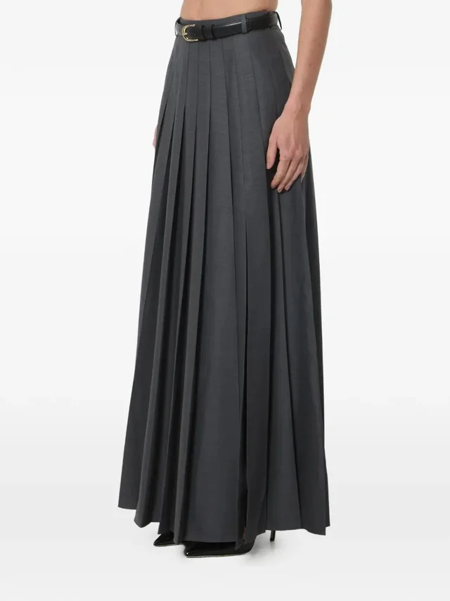 Self-Portrait Pleated maxi skirt, photo 4 of 6 from SENSER
