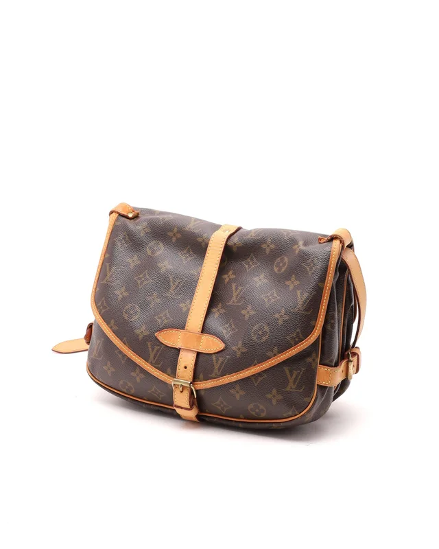 Louis Vuitton Monogram Saumur 30 Bag in Coated canvas from A Retro Tale, photo 2 of 8