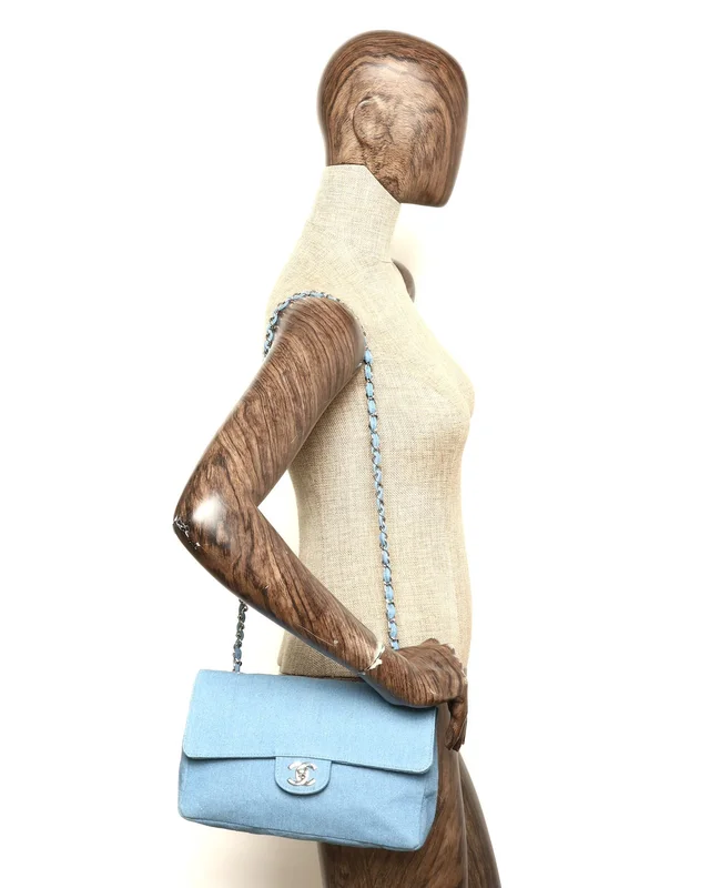 Chanel Denim Medium Flap Bag in Denim from A Retro Tale, photo 9 of 9