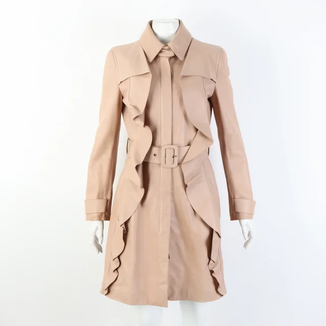 Valentino leather coat from GUGUS