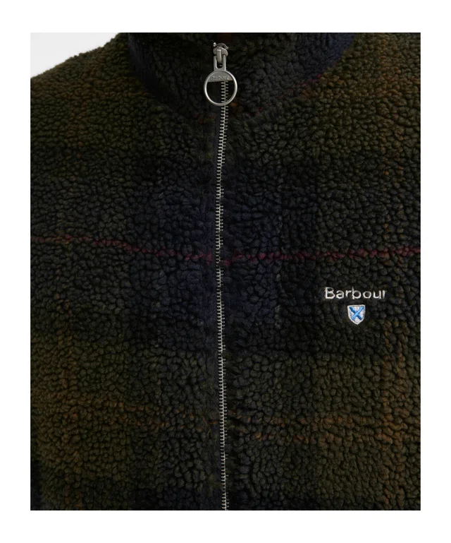 Barbour tartan-fleece jacket, photo 8 of 8 from SENSER