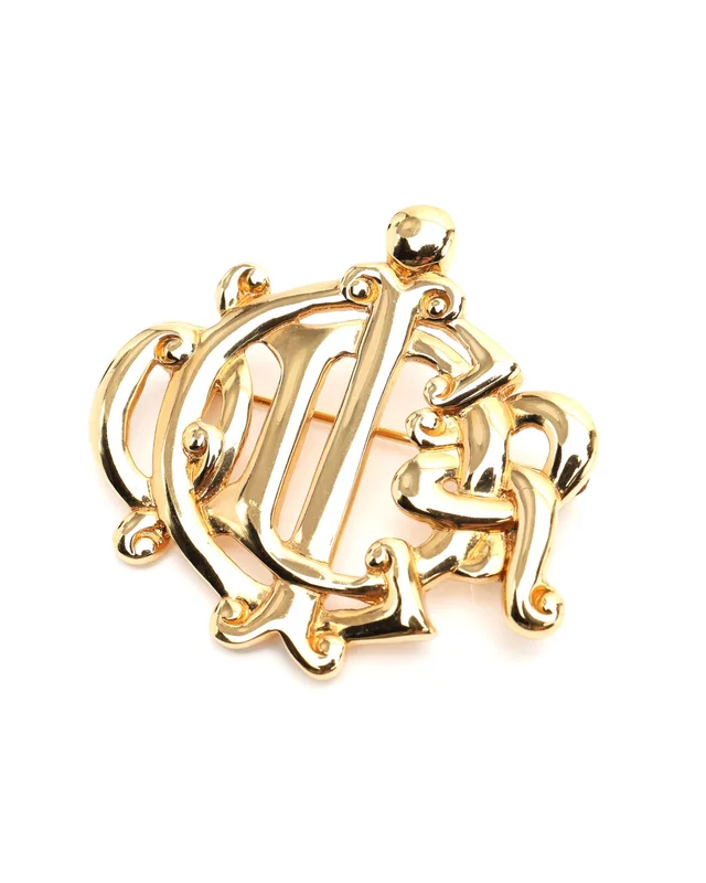 Dior Logo Brooch from A Retro Tale, photo 2 of 3