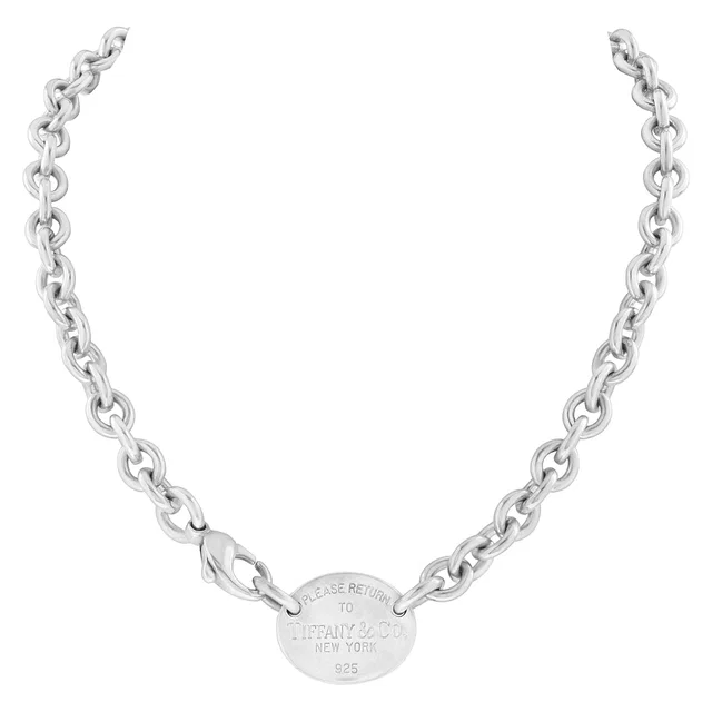 Tiffany & Co. silver necklace in Silver Sterling Silver from Gray And Sons