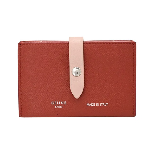 Celine Card Case Accordion in Leather from The Reluxe