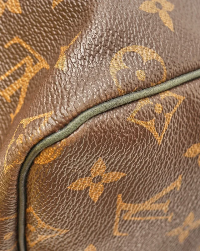 Louis Vuitton Monogram Macassar Keepall Bandoulière 55 Weekend Bag in Canvas from A Retro Tale, photo 7 of 9