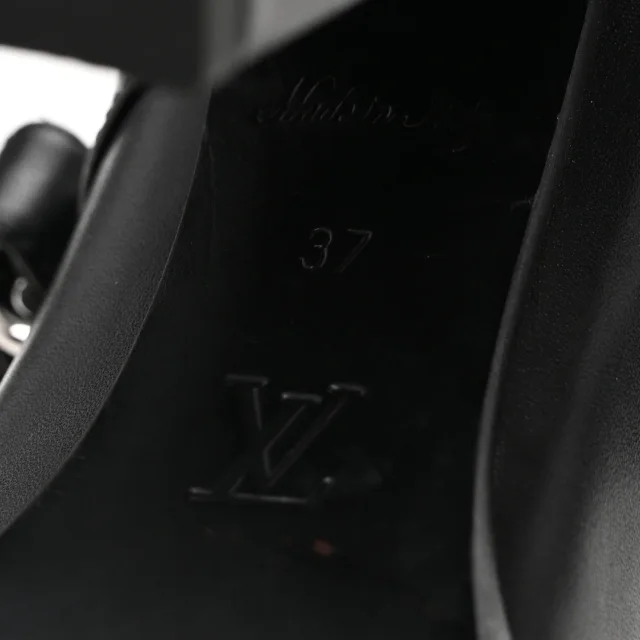 Louis Vuitton Star Trail Ankle Pumps 37 Black in Black Calfskin from FASHIONPHILE, photo 7 of 10