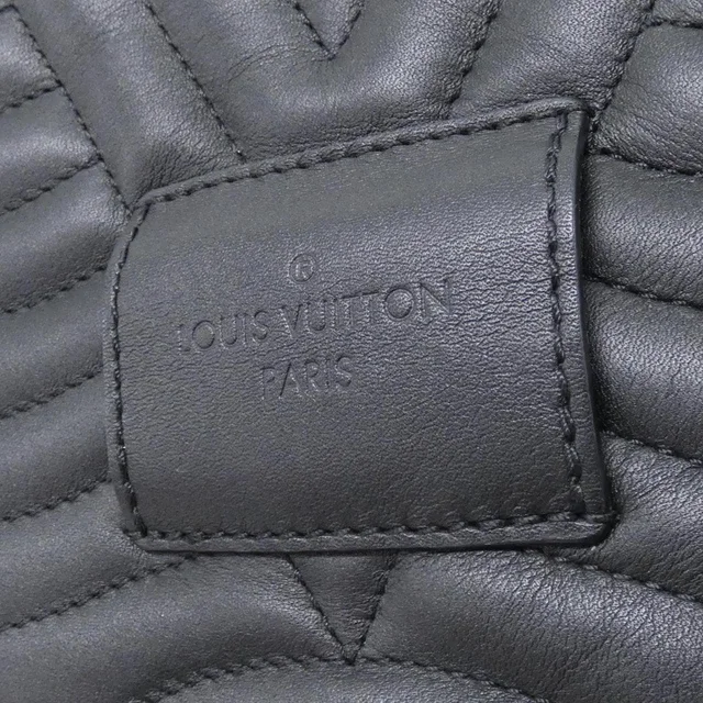 Louis Vuitton New Wave Heart Bag M52796 Shoulder Bag in BLACK / GOLD metal fittings calf from KOMEHYO, photo 6 of 10