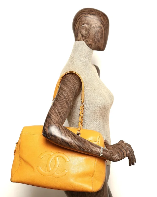 Chanel CC Caviar Chain Boston Bag in Caviar leather from A Retro Tale, photo 11 of 11