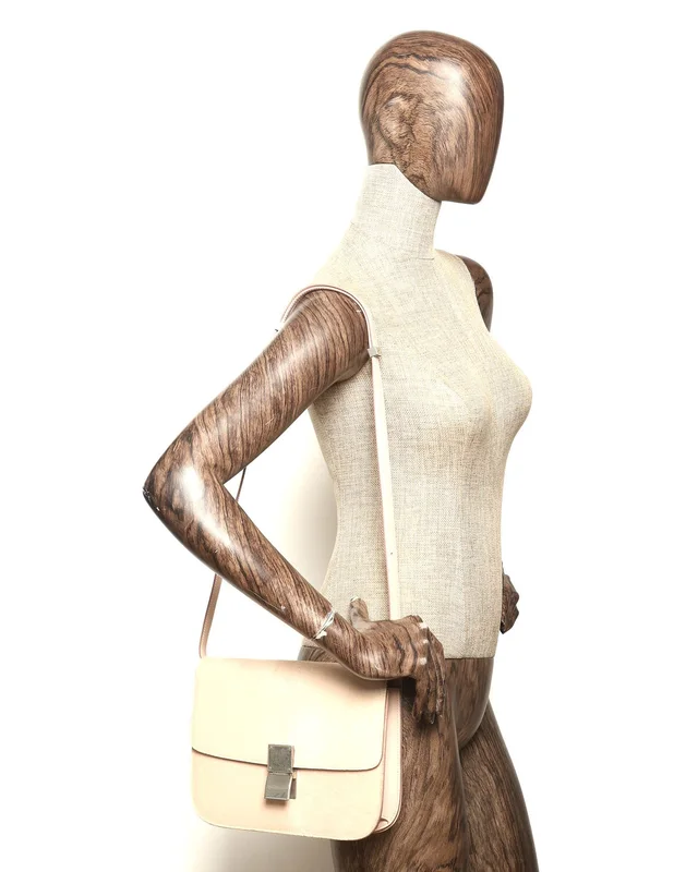 Celine Medium Pony Hair Classic Box Bag in Leather from A Retro Tale, photo 10 of 10