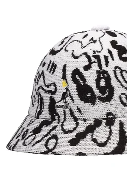 Kangol Bucket hat with abstract pattern in 56% Modacrylic, 18% Acrylic, 18% Polyester, 100% Nylon, photo 4 of 6 from LUISAVIAROMA
